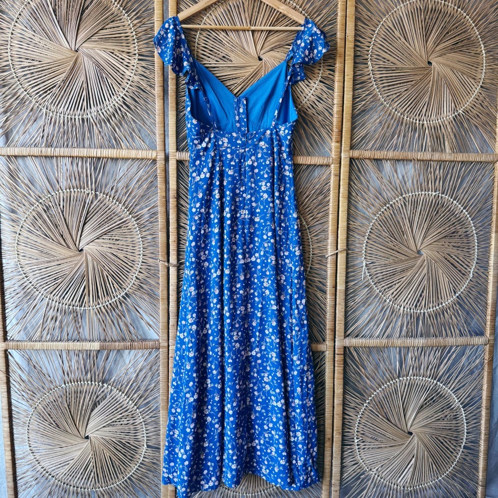 Hello Molly Blue Floral Maxi Dress - Picture 8 of 16